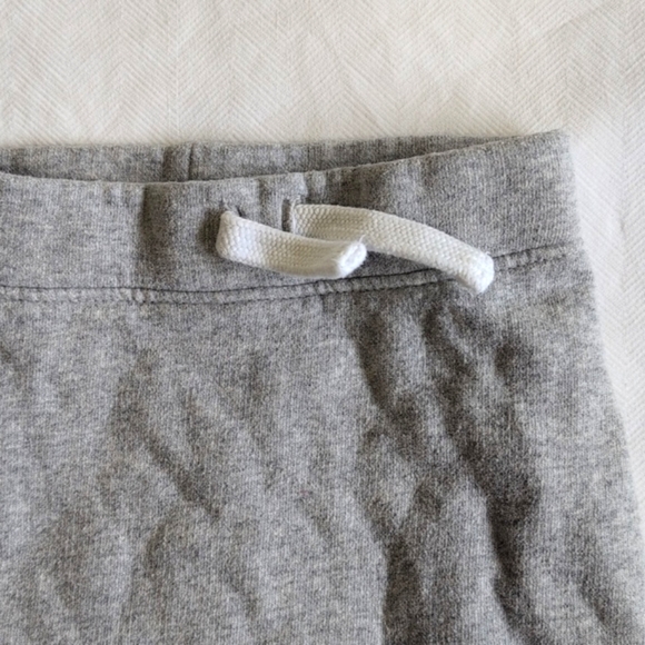 rise little earthling gray organic cotton blend joggers 6-9 months baby - Picture 3 of 7